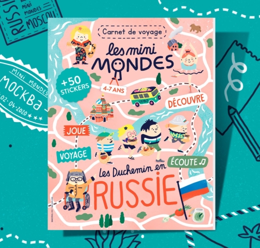 Le magazine pour les enfants dès 4 ans sur la Russie