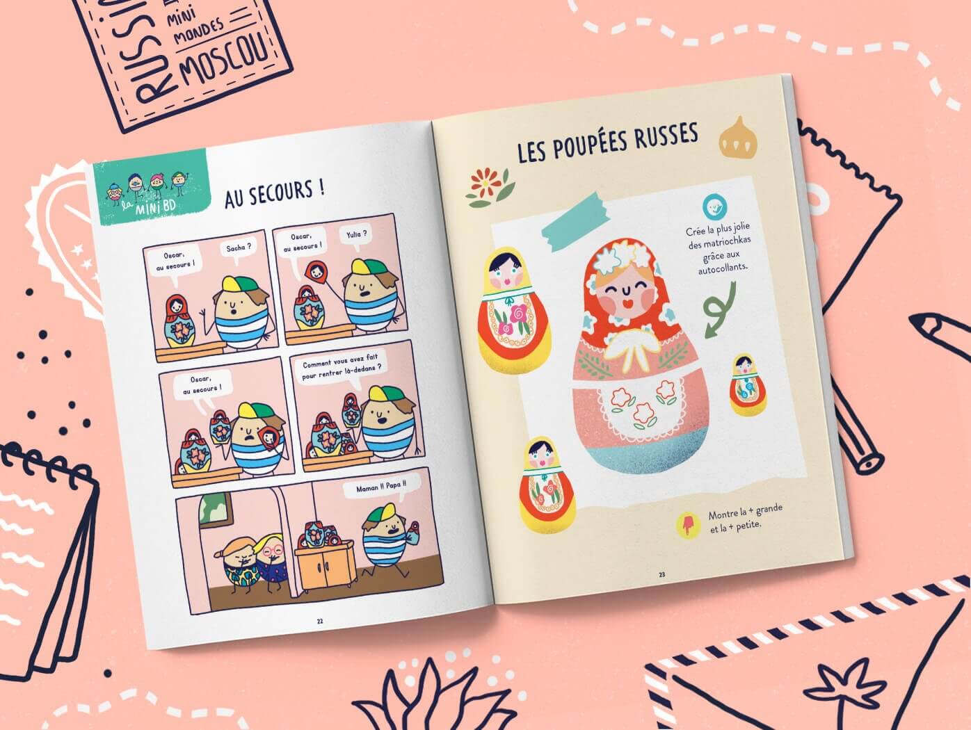 Magazine enfant 2 ans Russie