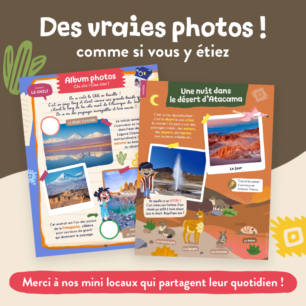 magazine éducatif pour enfant de 3 à 7 ans