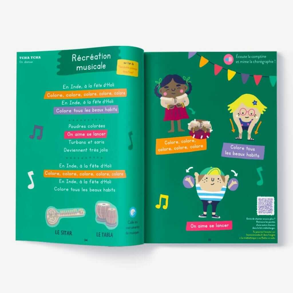 magazine éducatif pour enfants de 1 à 3 ans