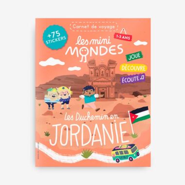 magazine pour enfants de 1 à 3 ans voyage Jordanie