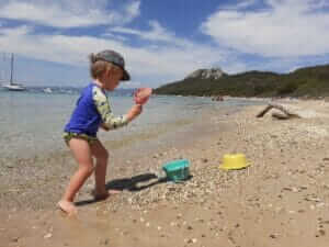 jouet de plage les mini mondes pour enfant