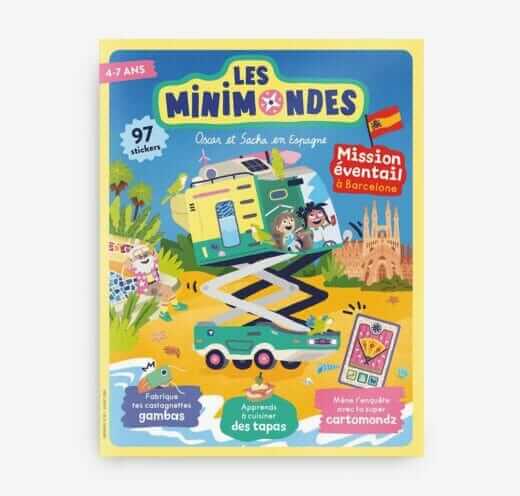 magazine éducatif pour faire découvrir l'Espagne aux enfants de 4 à 7 ans