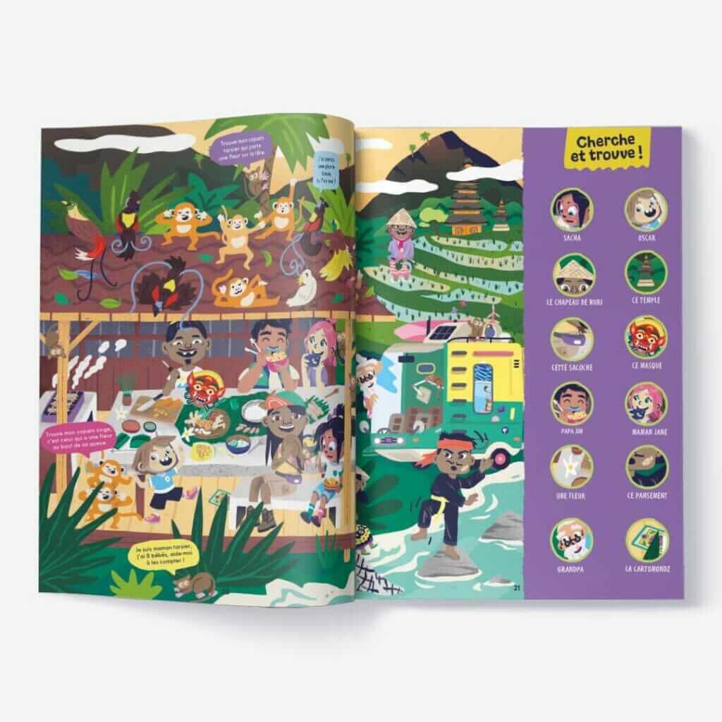 abonnement magazine pour enfants de 4 à 7 ans