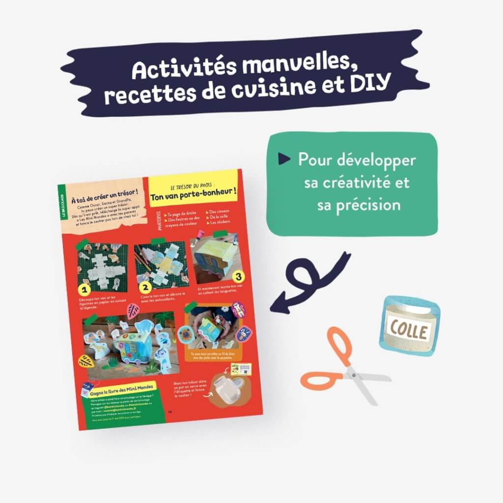 magazine educatif pour enfant de 3 à 7 ans