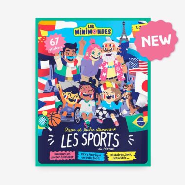 magazine pour enfants dès 3 ans sur les sports du monde