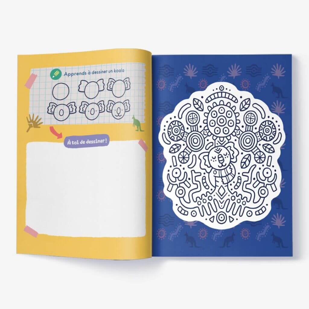 Le cahier de coloriage enfants - Dès 3 ans - Les animaux du monde