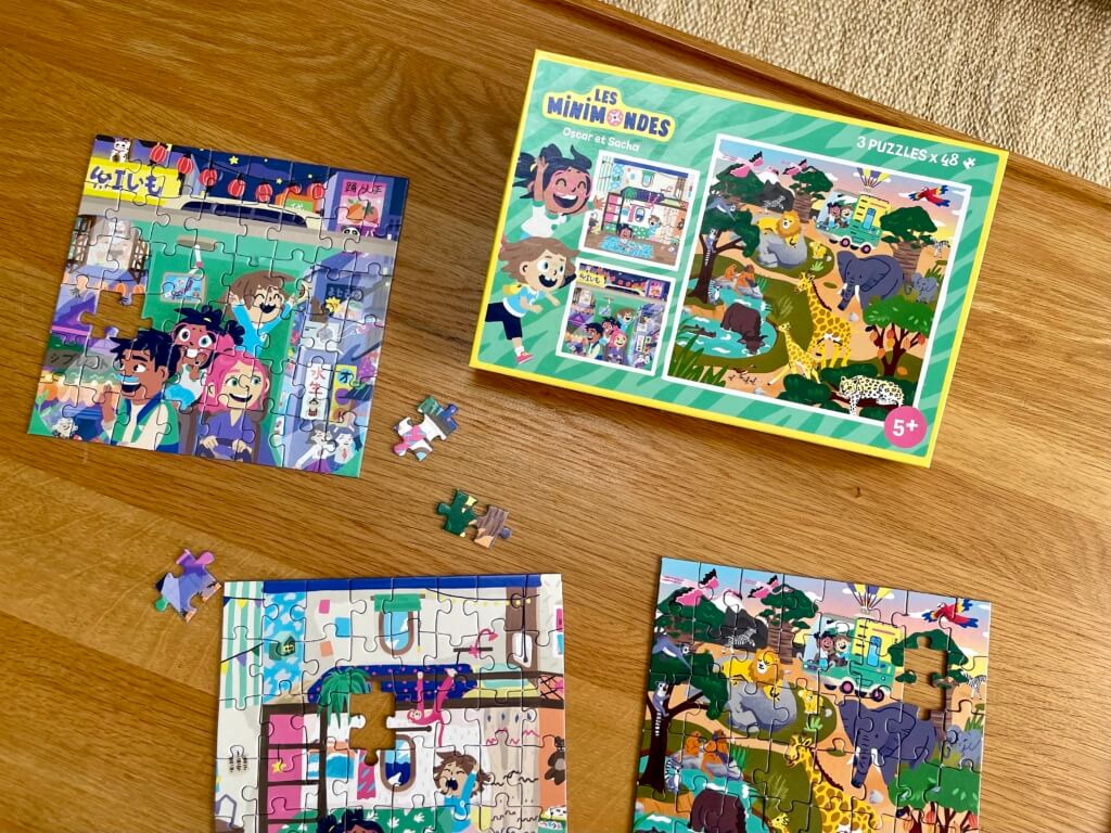 Puzzle les minimondes, nouvelle version