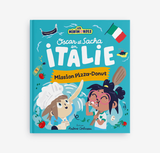 couverture livre oscar et sacha en italie