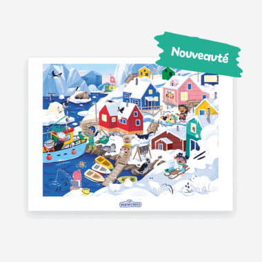 Affiche pour enfant - Grand Nord